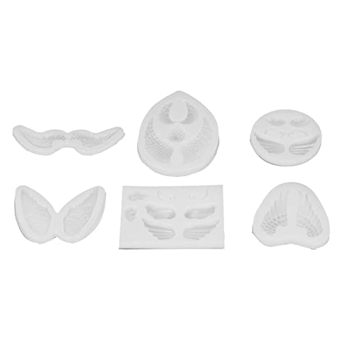 Silikonform Engelsform Form Flexible weich wiederverwendbares transparentes Silikonform DIY Backbacken anwendbarer Ofenkühlschrank Silikonform Engelsform Form Flexible weich wiederverwendbares transparentes Silikonform DIY Backbacken anwendbarer Ofenkühlschrank von LIYJTK