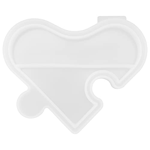 Silikonform Liebe Herzplatte Aufbewahrungsbox Spiegel Handbuch Einstellung Schmuckschatulle für Schmuck aufbewahrung von LIYJTK