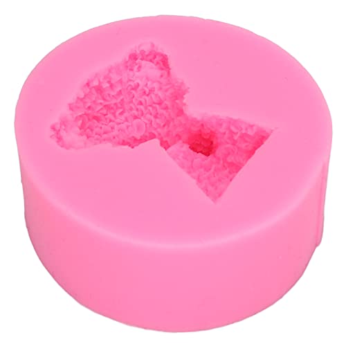 Silikonformen Teddybär -Muster hochlebiges Nicht -Schicht -Design für DIY -Kuchen Backen rosa von LIYJTK