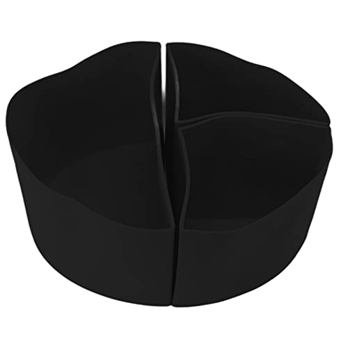 Slow Cooker Liner Divider Pot Set Easy Clean Home Restaurant (Schwarz) von LIYJTK