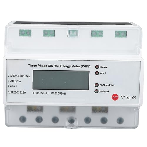 Smart Elektrizitätsmesser 3 Phase 4 Draht 4G Schiene Typ Multifunktionaler Energiemesser Tuya App Elektrizitätsmanagement für die kommerzielle Nutzung des Haushalts Smart Elektrizitätsmesser 3 Phase 4 Draht 4G Schiene Typ Multifunktionaler Energiemesser Tuya App Elektrizitätsmanagement für die kommerzielle Nutzung des Haushalts von LIYJTK