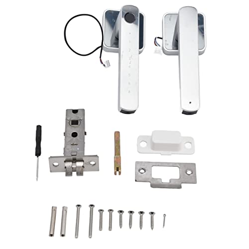Smart Fingerabdrucktür Handle Lock USB -Notfallversorgung Niedrig Batterie Alarm Fingerabdruck Passwort entsperren Home Security Aluminiumlegierung von LIYJTK