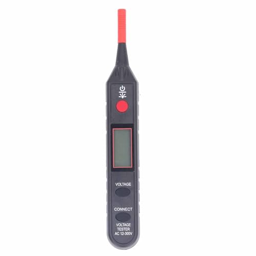 Spannungsdetektorschall Lichtalarm Nicht -Elektriker 12 bis 300 V Tester mit Taschenlampe tragbares Design für die Fehlerbehebung mit elektrischen Problemen Spannungsdetektorschall Lichtalarm Nicht -Elektriker 12 bis 300 V Tester mit Taschenlampe tragbares Design für die Fehlerbehebung mit elektrischen Problemen von LIYJTK