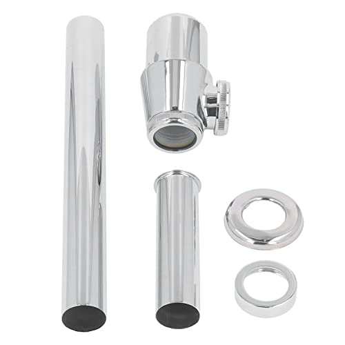 Spüle Abfluss Montage Kit Höhe Einstellbares Schlupftyp Abflussrohr Kit für Badezimmer Küche P Trap Kit G1-1/4inch Spüle Abfluss Montage Kit Höhe Einstellbares Schlupftyp Abflussrohr Kit für Badezimmer Küche P Trap Kit G1-1/4inch von LIYJTK