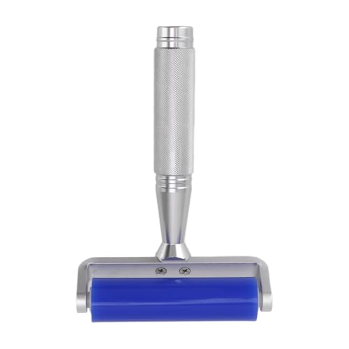 Staubentfernung Roller Silikon Weiche Aluminiumlegierung Griff Eisenlager Anti -statischer Roller -Screenfilm Handbuch Reinigungswerkzeug (6 Zoll) von LIYJTK