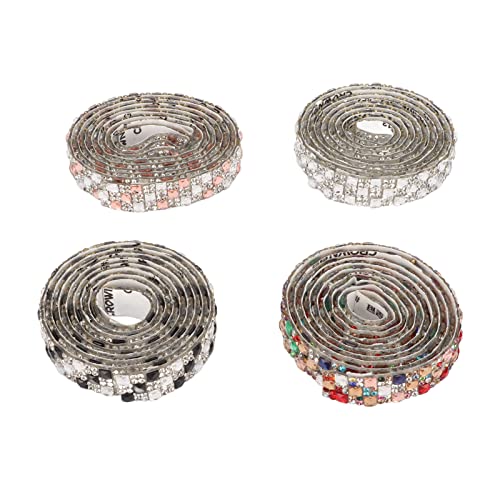 Strassband breit 1,2 cm Länge 1yd exquisites Selbstklebstoff Strassklebeband DIY Schuhe Kleidung von LIYJTK