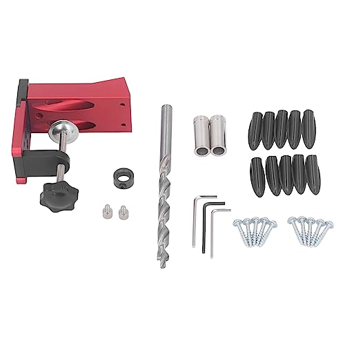 Taschen-Dübel-Loch-Jig-System-Set Holzwerk leitungen Gelenk-Winkel-Werkzeug Fit 3/8-Zoll-Stecker für Zimmerei-Locator von LIYJTK