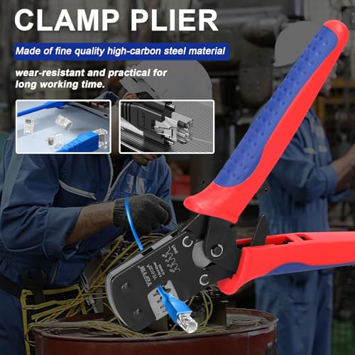 Tragbare Terminals Crimping Tool Set Elektriker Werkzeuge Elektrische Klemmen Klemme Klemme elektronischer Stecker Anschlüsse Handklemme Werkzeug Rot Blau Schwarz mit hohem von LIYJTK