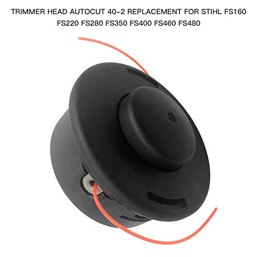 Trimmer Head Autocut 40-2 Ersatz FS160 FS220 FS280 FS350 FS400 FS460 FS480 Schwarz 695G für Gärtner Trimmer Head Autocut 40-2 Ersatz FS160 FS220 FS280 FS350 FS400 FS460 FS480 Schwarz 695G für Gärtner von LIYJTK