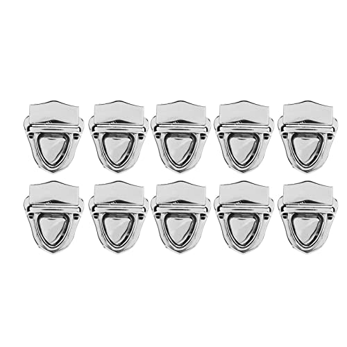 Tuck Lock Clasp Catch Glossy Alloy Geldbeutel Daumen Schloss Klassische Designtasche Pressebericht Verschluss von LIYJTK