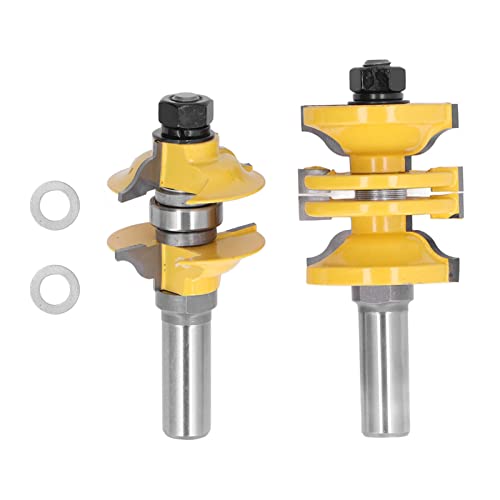 Tür Tenon Router Bit robuste effiziente Mahlschneider 1/2in Shank Holzbearbeitung Tür Tenon Router Bit robuste effiziente Mahlschneider 1/2in Shank Holzbearbeitung von LIYJTK