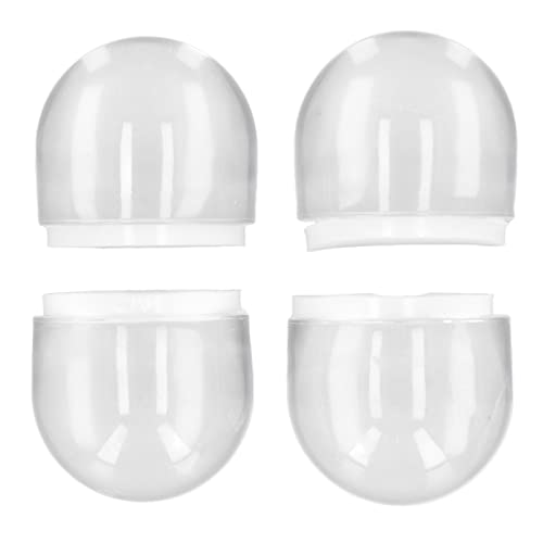 Türstopper selbstklebend transparentes Acrylbodenpuffer Schlafzimmer Badezimmer 4pcs von LIYJTK