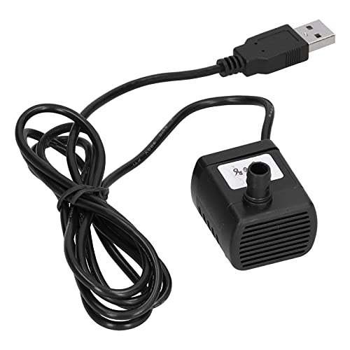 USB -Stecker Mini -Tauchpumpe DC bürstenloser effizienter elektronischer Wasserpumpe für Land und Wasser 0508 160 l/h D5V von LIYJTK