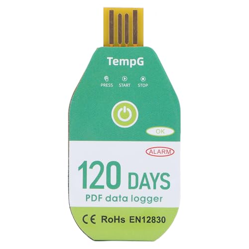USB-Temperatur-Datenlogger-Rekorder IP67 wasser beständiges PDF-Kühlkette Transport überwachung ABS-Material (120 Tage) von LIYJTK