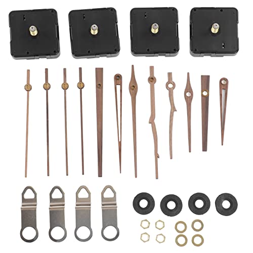 Uhr Reparatur von Ersatzkit Walnussholz Hände Quarz Bewegung Teile Uhr DIY -Anzug für elegantes Aussehen von LIYJTK