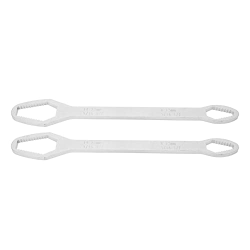 Universal Wrench Star Double Ended Self Selbstermischung verstellbare Werkzeuge 8‑22 mm 260 mm langer Hauskonstruktion Legierung Legierung Stahl (G (Silberelektrogalvanisierung)) von LIYJTK