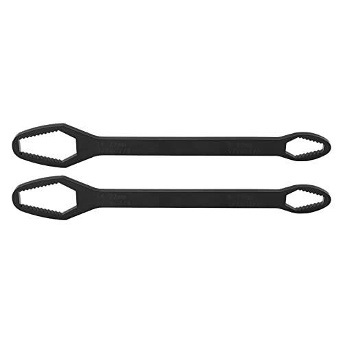 Universal Wrench Star Double Ended Self Selbstermischung verstellbare Werkzeuge 8‑22 mm 260 mm langer Hauskonstruktion Legierung Legierung Stahl (H (schwarze Elektrophorese)) von LIYJTK