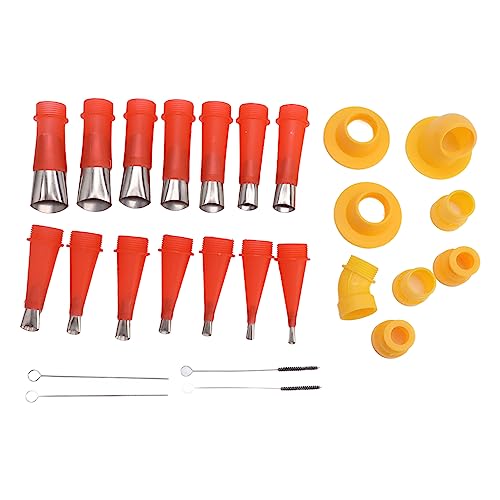 Universal integriertes Düsen -Werkzeug -Kit Edelstahl -Düsen -Applikator mit Basisdichtungs -Schönheitsnähenwerkzeug Wandfußbehandlung Universal integriertes Düsen -Werkzeug -Kit Edelstahl -Düsen -Applikator mit Basisdichtungs -Schönheitsnähenwerkzeug Wandfußbehandlung von LIYJTK