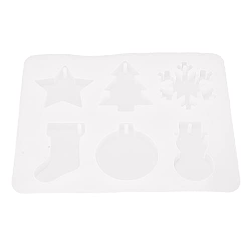 Weihnachten Charmeform Bio -Kieselgel hohe Tränenstärke für DIY -Weihnachtsharz [Crafts Kit] von LIYJTK