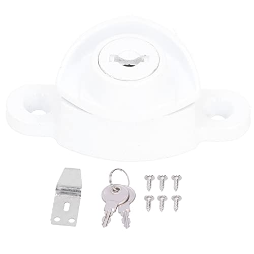 Window Lock Child-Proof Security Lock White Anti-Theft Zinc Alloy Sliding Door Lock for Home von LIYJTK