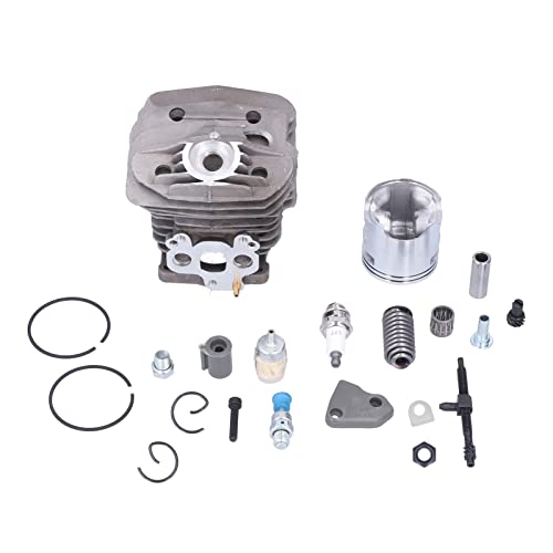 Zylinderkolbenkit Leicht Langlebiger thermischer Anpassung starker Gaskompressionsfähigkeit für 575 x 570 Kettensägen Ersatzteile 537254102 51 mm von LIYJTK