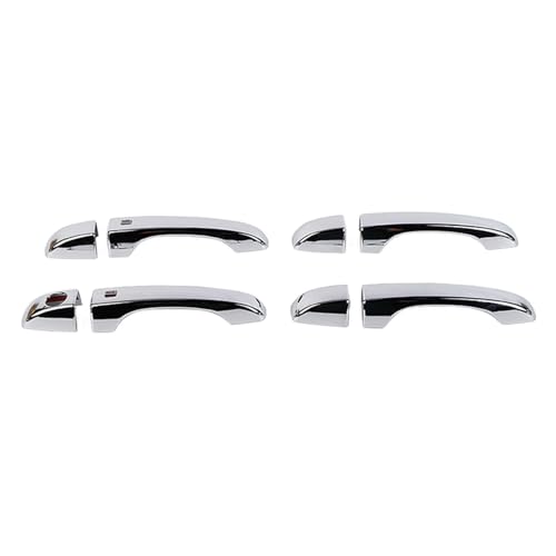 LIYUWNB Auto außentürgriffschale Kompatibel Mit Chrysler Für 300 300C 2011 2012 2013 2014 2015 2016 2017 2018 2019 2020 2021 2022 Auto-Außentürgriffschale(Silver) von LIYUWNB
