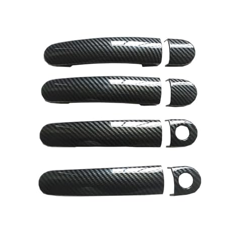 LIYUWNB Auto außentürgriffschale Kompatibel Mit Seat Für Ibiza Für C&upra 2004 2005 2006 2007 2008 2009 2010 Auto-Außentürgriffschale(4Handle 2 Buttons) von LIYUWNB