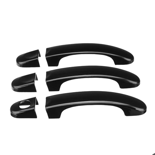 LIYUWNB Auto außentürgriffschale Kompatibel Mit VW Für T5 Für Transporter 2003 2004 2005 2006 2007 2008 2009 2010 2011 2012 2013 2014 2015 Auto-Außentürgriffschale(Black) von LIYUWNB