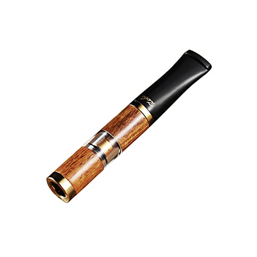 Zigarettenhalter mit Filterzirkulation waschbar Mikrofilter Sandelholz Herren Zigarettenhalter für normale Zigaretten C von LIYYSOU