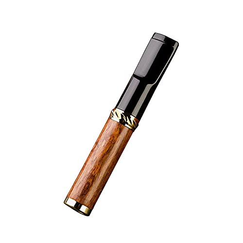 Zigarettenhalter mit Filterzyklus kann gereinigt werden, Zigarettenhalter Holz geeignet für 5-8mm Zigaretten - C von LIYYSOU
