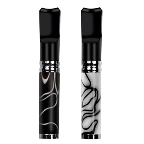 Zigarettenspitze und Filter Herren Waschbare Umlaufzigarettenspitze Filter Grob, Mittel und Fein Dreizweckfilter Zigarettenspitze mit Filterelement Set 2PS von LIYYSOU