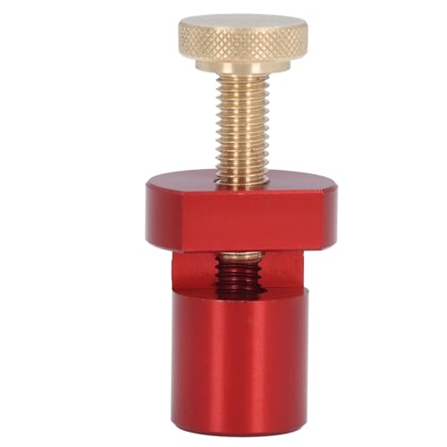 20 -mm -Hundelochgrenze Block Aluminiumlegierung Lehre Fixierte Treppenmesser Holzbearbeitungswinkel Lineal Auxiliary Clamp (Rot) von LIZEALUCKY