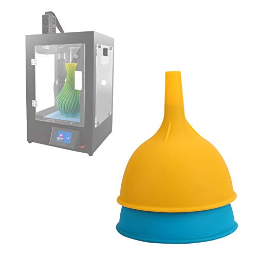 3D Printer Accessories, Photosensitive Resin Paper Funnel Silicone Funnel for Resin Printing Material von LIZEALUCKY