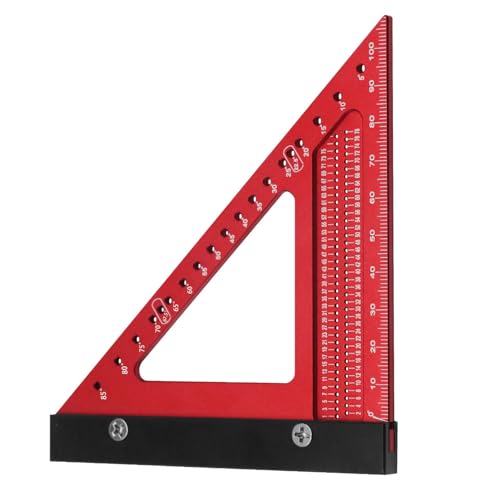 Hohe Genauigkeit Aluminiumlegierung Holzbearbeitungsdreiecksherrscher für Schreiner von LIZEALUCKY