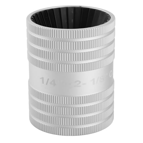 Innerer Außenschlauch Reamer Genau ergonomische Aluminium -Legierungsrohre Debring -Werkzeug Edelstahlrohre geeignet verschiedene Winkel (L) von LIZEALUCKY