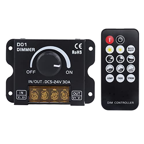 LED-Dimmer-Controller Hochleistungs-Dimmer mit kabelloser beleuchtung DC5V-24V-Fernbedienung LED-Dimmer-Controller Hochleistungs-Dimmer mit kabelloser beleuchtung DC5V-24V-Fernbedienung von LIZEALUCKY