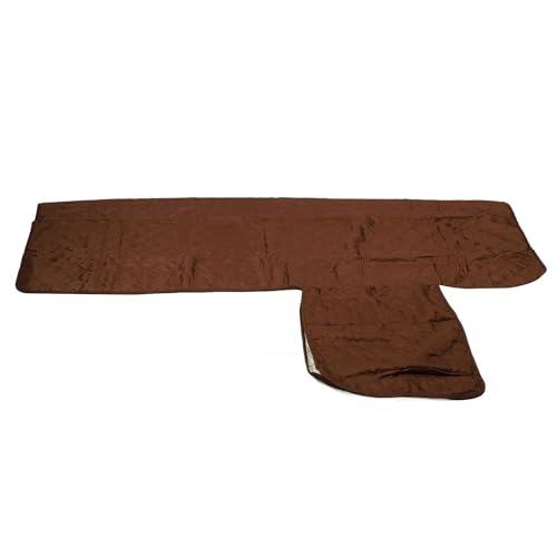 LIZEALUCKY 2 Sitze Sofa Abdeckung Waschbarer Verschleiß resistenter Polyestermatte Haustierpflege für Möbelschutz (Braun) von LIZEALUCKY
