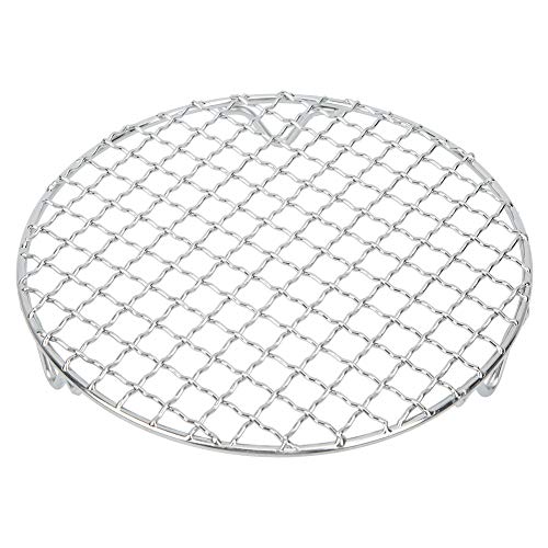 LIZEALUCKY Edelstahl BBQ Net Rack Dampfenden Friteuse Grill Mesh für Garten Picknicks Camping LIZEALUCKY Edelstahl BBQ Net Rack Dampfenden Friteuse Grill Mesh für Garten Picknicks Camping von LIZEALUCKY