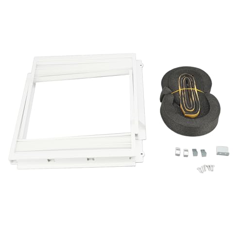 LIZEALUCKY Fenster Klimaanlagen Seitentafeln Isolationskit Louver Baffle Easy Installation Home Office verwenden Sie ABS PVC von LIZEALUCKY