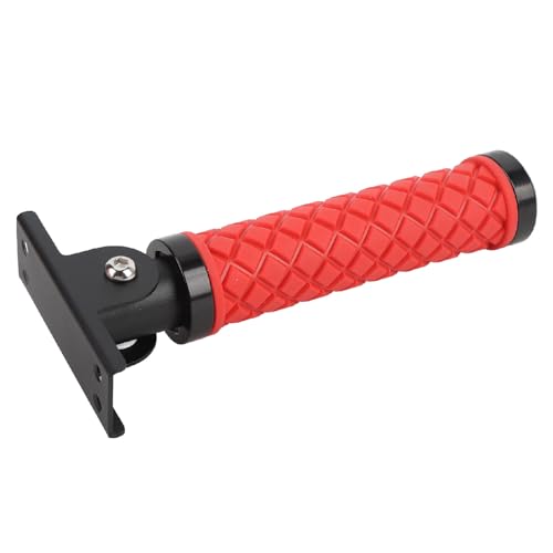 LIZEALUCKY Flip Up Gack Bar Türstür Flip Assist Griff Nicht -Schlupf -Tür -Assistent Support Grip Griff für Wallentürframe Stufen Senioren ältere Menschen (Red) von LIZEALUCKY
