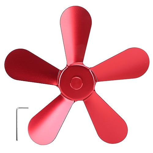 LIZEALUCKY Herd Ventilator Klinge Aluminium legierung Ersatz Effiziente Heizung Kamin (Verrotten) von LIZEALUCKY
