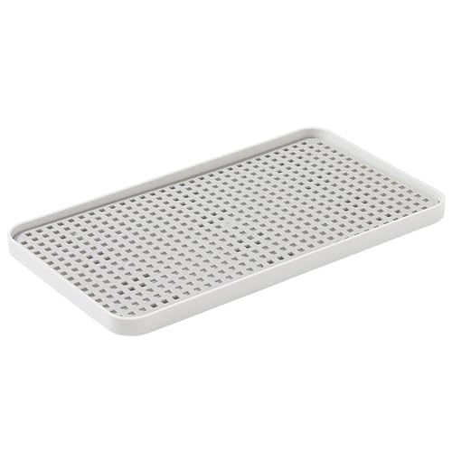 LIZEALUCKY Küche Doppelschicht rechteckige Mehrzweck -Tee -Obst -Geschirrtrocknerschale Familie Living PP 31x17.5x2.3cm LIZEALUCKY Küche Doppelschicht rechteckige Mehrzweck -Tee -Obst -Geschirrtrocknerschale Familie Living PP 31x17.5x2.3cm von LIZEALUCKY