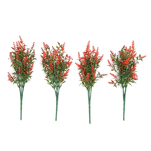 LIZEALUCKY Künstlicher Lavendel hell lebendiger natürlicher Plastikblume für Garten Veranda Fenster von LIZEALUCKY