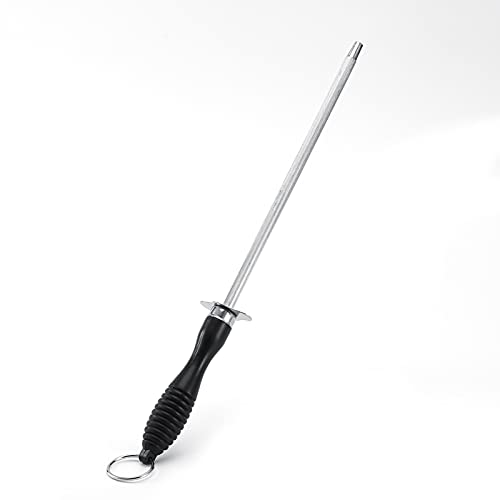LIZEALUCKY Premium-Kohlenstoffstahl-Messerschärfer-Stab Wetzstahl Rod Stick Metzgerwerkzeug Hone Bar Küchenmesser-Messerschärfer von LIZEALUCKY