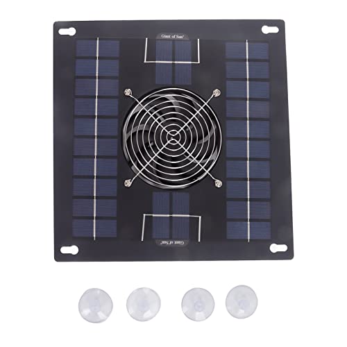 LIZEALUCKY Solar angetriebener Auspuffventilator kühlt effizientes Hühnchen -Coop, Gewächshaus und Schuppen LIZEALUCKY Solar angetriebener Auspuffventilator kühlt effizientes Hühnchen -Coop, Gewächshaus und Schuppen von LIZEALUCKY