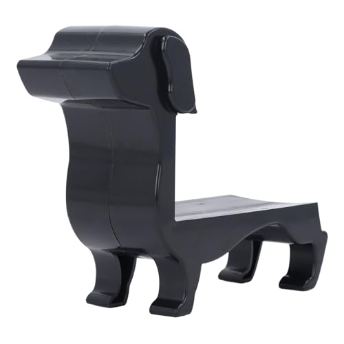 LIZEALUCKY Weinflaschenhalter in Form eines Dackels, robuster Tisch-Küchenorganizer (Schwarz) von LIZEALUCKY