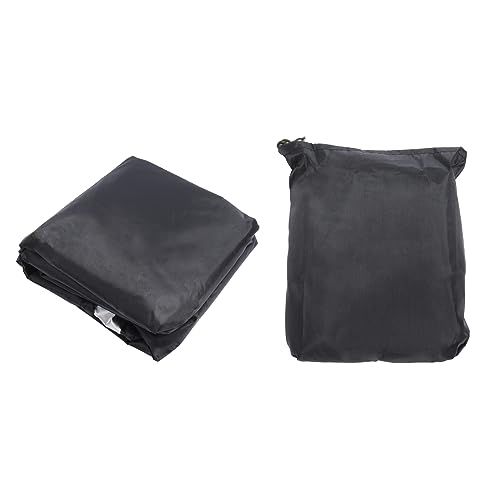 Outdoor -Stuhlabdeckung Schwarz Oxford Stoff Windstaub UV Proof Möbelabdeckung mit Schnalle einstellbarer Kordel für Patio -Rasen Outdoor -Stuhlabdeckung Schwarz Oxford Stoff Windstaub UV Proof Möbelabdeckung mit Schnalle einstellbarer Kordel für Patio -Rasen von LIZEALUCKY