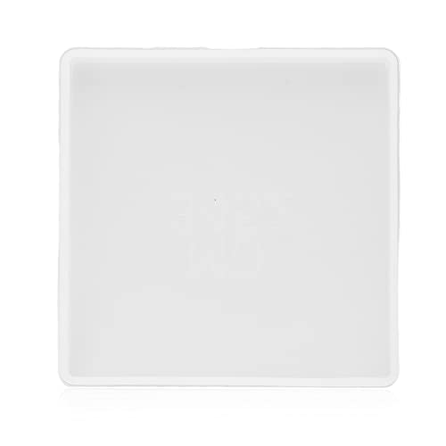 Silikon Coaster Mold Soft Resin Guss Easy Demolding DIY Kit für die Heimdekoration (MD3452_Square Coaster -Form) von LIZEALUCKY