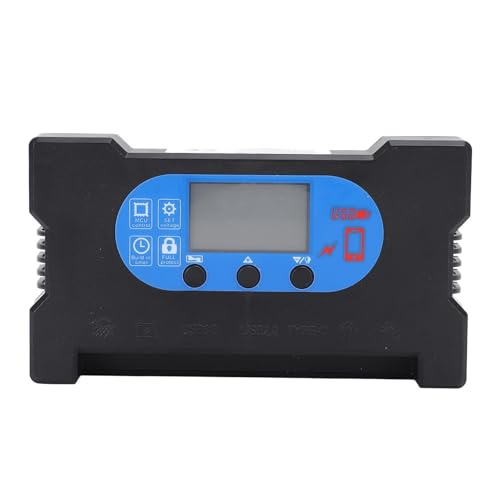 Solar -Controller HD -Anzeige Dual USB Typ C DC Schneller Lade -Multi -Schutz -Solarpanel -Regler für das Laden von Lithium -Ionen -Akku 12V 24 V (30a) von LIZEALUCKY