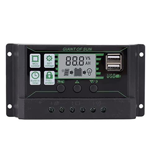 Solar Ladungscontroller Intelligent automatisch PWM PV Panel Ladegerät für Industrie 5V (50a) von LIZEALUCKY